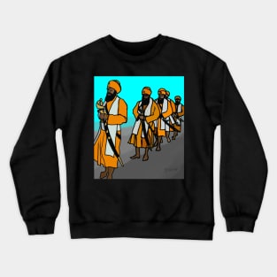 Baisakhi Panj Pyare Crewneck Sweatshirt